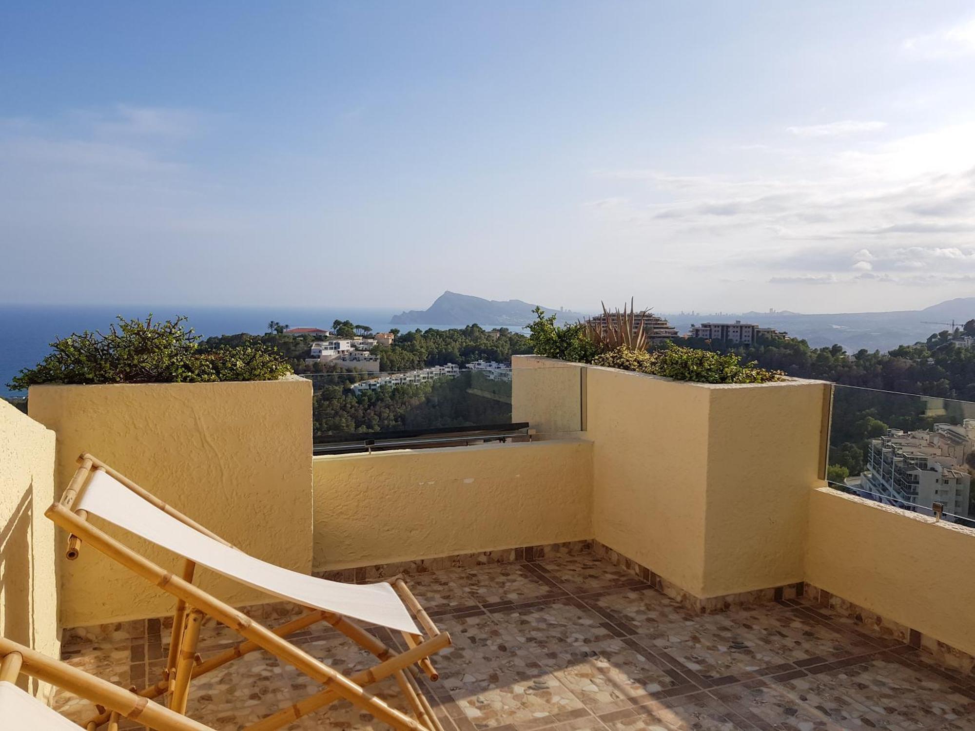 Vila Casa Altea Hills, Vista Espectacular, Jacuzzi Exteriér fotografie